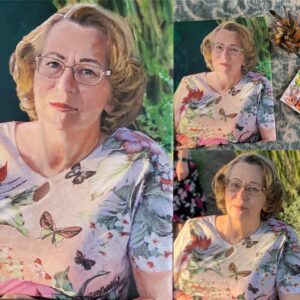 Mothers Day portrait of an amazing mom, by Maryanne Chisholm