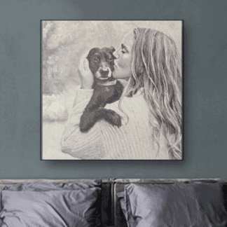 24 x 24 Portrait on Canvas