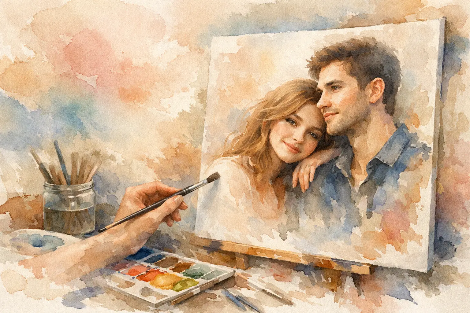 Realistic Custom Portrait Painting That Lasts